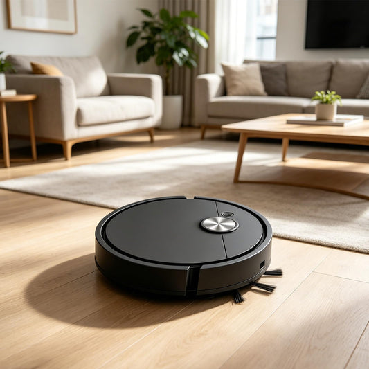 Kryilut Mini Saugroboter, Mini Staubsauger Roboter, Kleiner Automatischer Staubsauger für Auto, Wiederaufladbares Reinigungsgerät für Autos, Schreibtische und kleine Bereiche (Rosa)