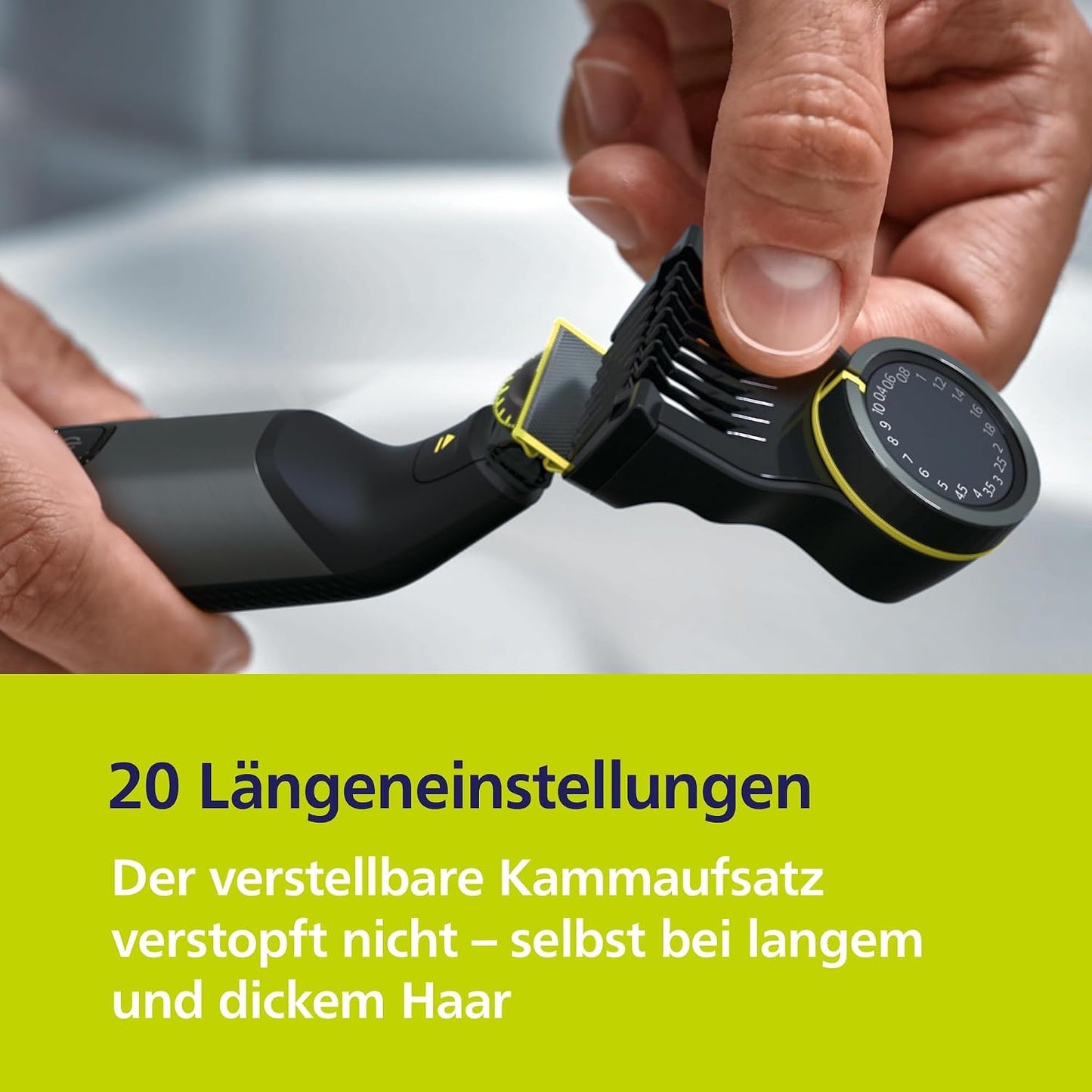 PHILIPS OneBlade Pro 360 – Rasierer, Trimmer & Bodygroomer