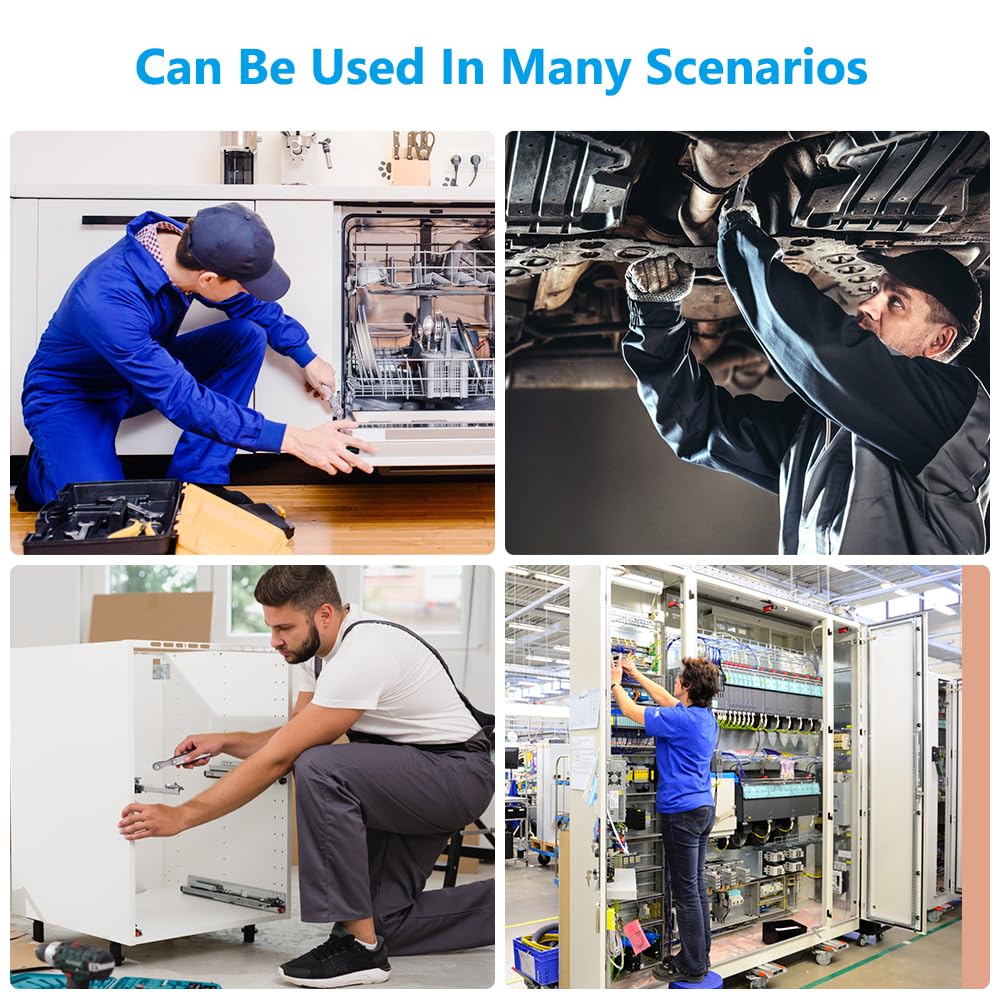 Mini Ratschenschlüssel Magnetisch 134mm mit Schraubendreher Bits