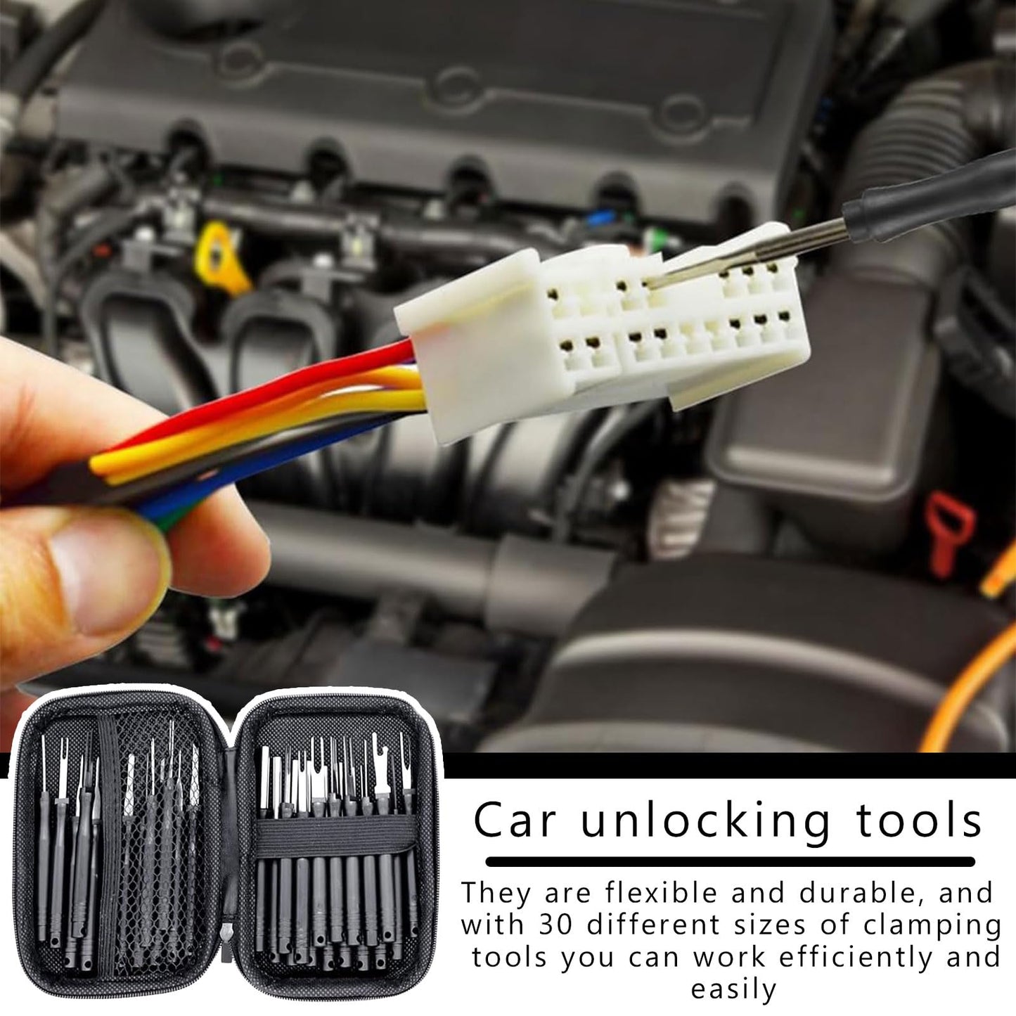 30 Teiliges Auspinwerkzeug Set Kfz Kabel Stecker Entriegelungswer