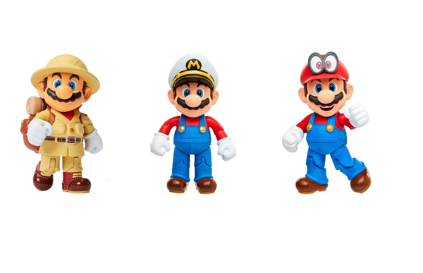 Nintendo SUPER MARIO 406534 Odyssey 3er Pack, 10 cm