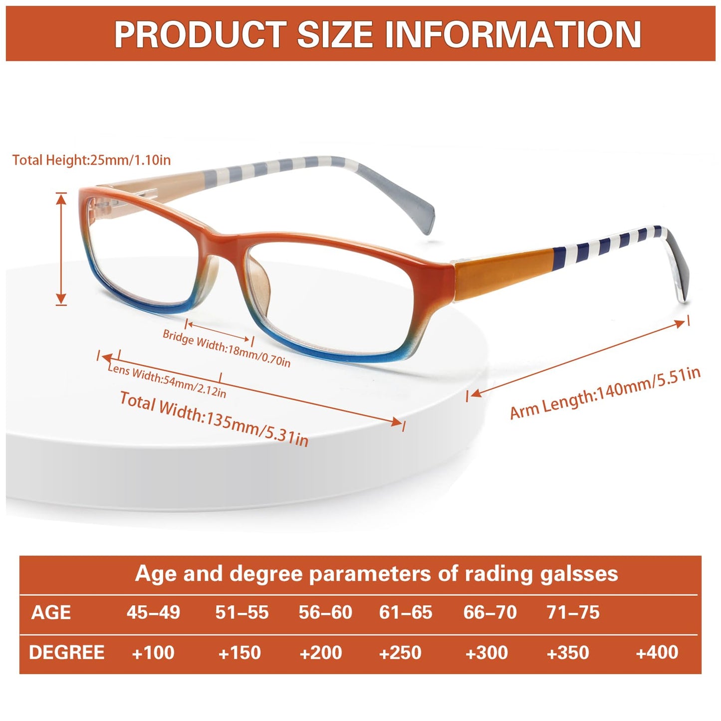 COJWIS 6er Set Lesebrille Blaulichtfilter Damen Federscharnier Mehrfarbig