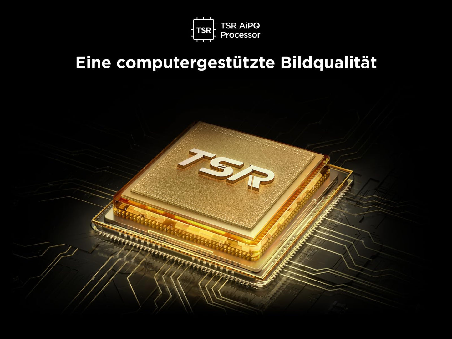 TCL 65Q8C 65 Zoll QD-Mini LED-Fernseher, 4K HDR Premium 4500, ZeroBorder™, Smart Google TV, CrystGlow WHVA-Panel, Audio von Bang & Olufsen, 144Hz Motion Clarity Pro, Dolby Vision IQ & Atmos