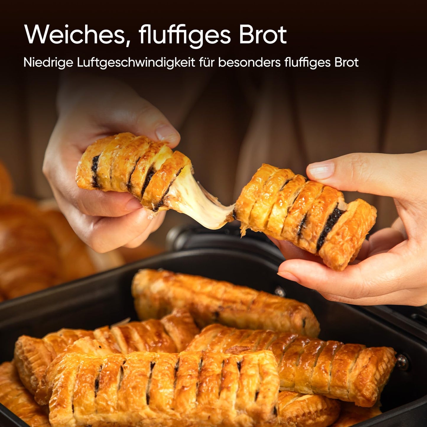 COSORI Turbo Tower Pro Smart Airfryer, 10,8L Keramikbeschichtung Heißluftfritteuse, DualBlaze-Technologie und WLAN-Steuerung, Silbergrau, Grau Silber
