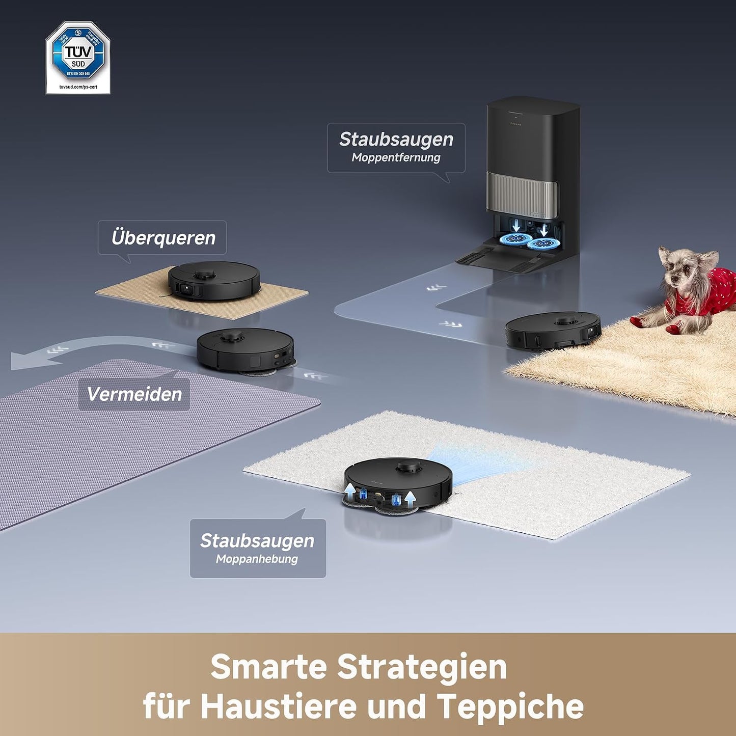 dreame L40s Pro Ultra – Saugroboter mit 19.000 Pa Power