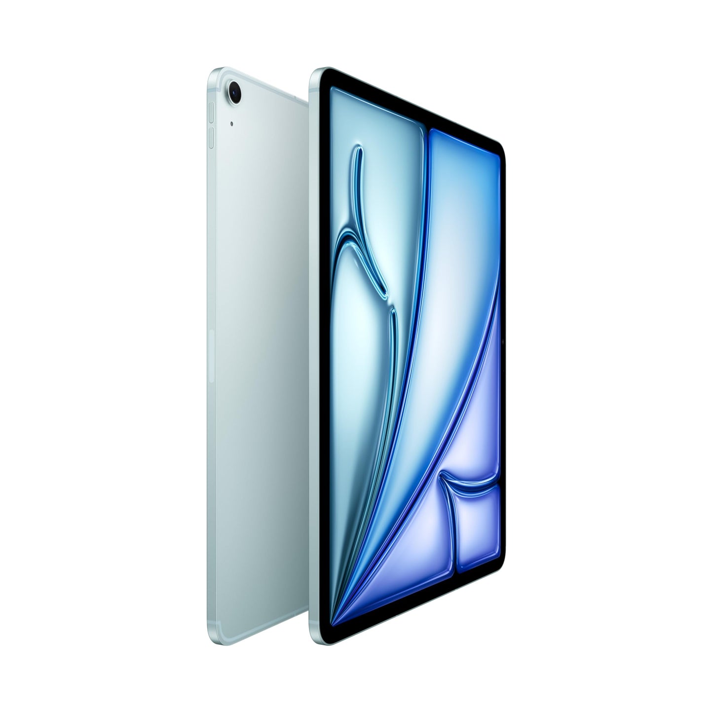 Apple iPad Air 13" mit M3 Chip: Apple Intelligence, Liquid Retina Display, 128 GB, 12 MP Frontkamera/Rückkamera, WLAN 6E + 5G Mobilfunk, Touch ID, Batterie für den ganzen Tag – Blau