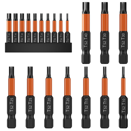 "Präzise & Vielseitig: 10-teiliges Torx Bit Set für Heimwerker und Profis"