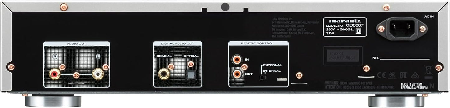 Marantz CD6007 HiFi CD-Player – Premium Klang für Audiophile