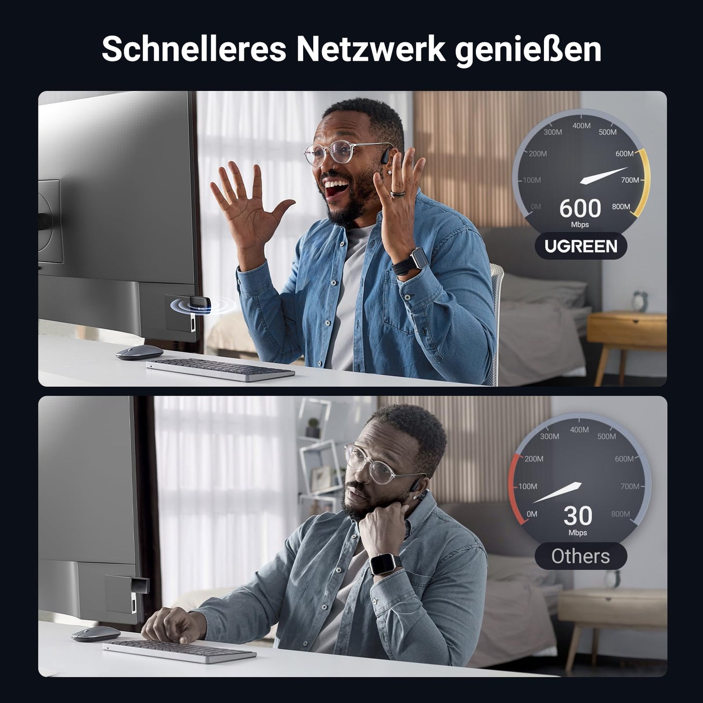 Grelife Turmventilator Leise mit Fernbedienung 13 Zoll 3 Modi 3 Geschwindigkeiten