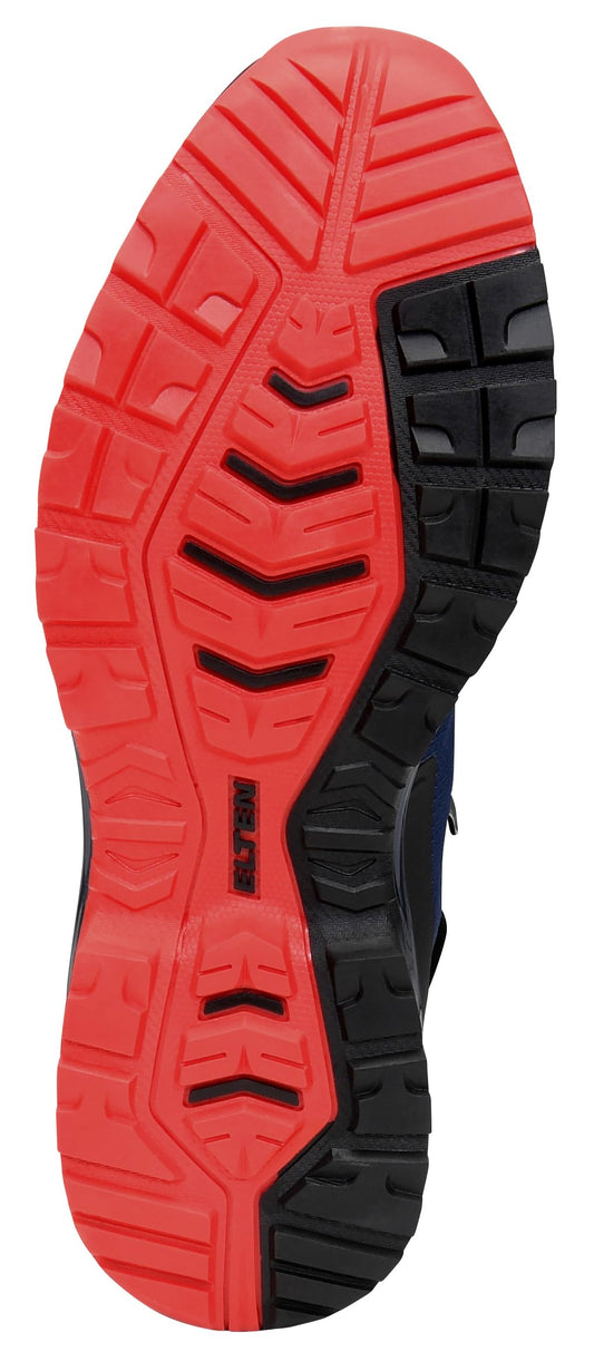 ELTEN BENTE XXE GTX blue Mid ESD S3, Sicherheitsschuhe für Herren, leicht, Stahlkappe, Obermaterial: Textil, Innenfutter: GORE-TEX, Gr. 44