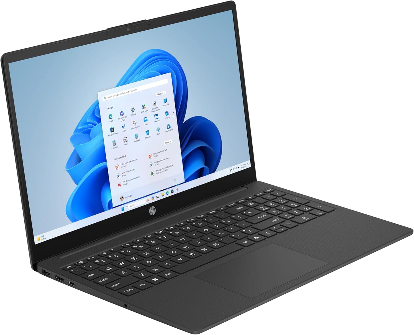 HP 15,6" Laptop – Intel Core 5, 16GB RAM, 512GB SSD