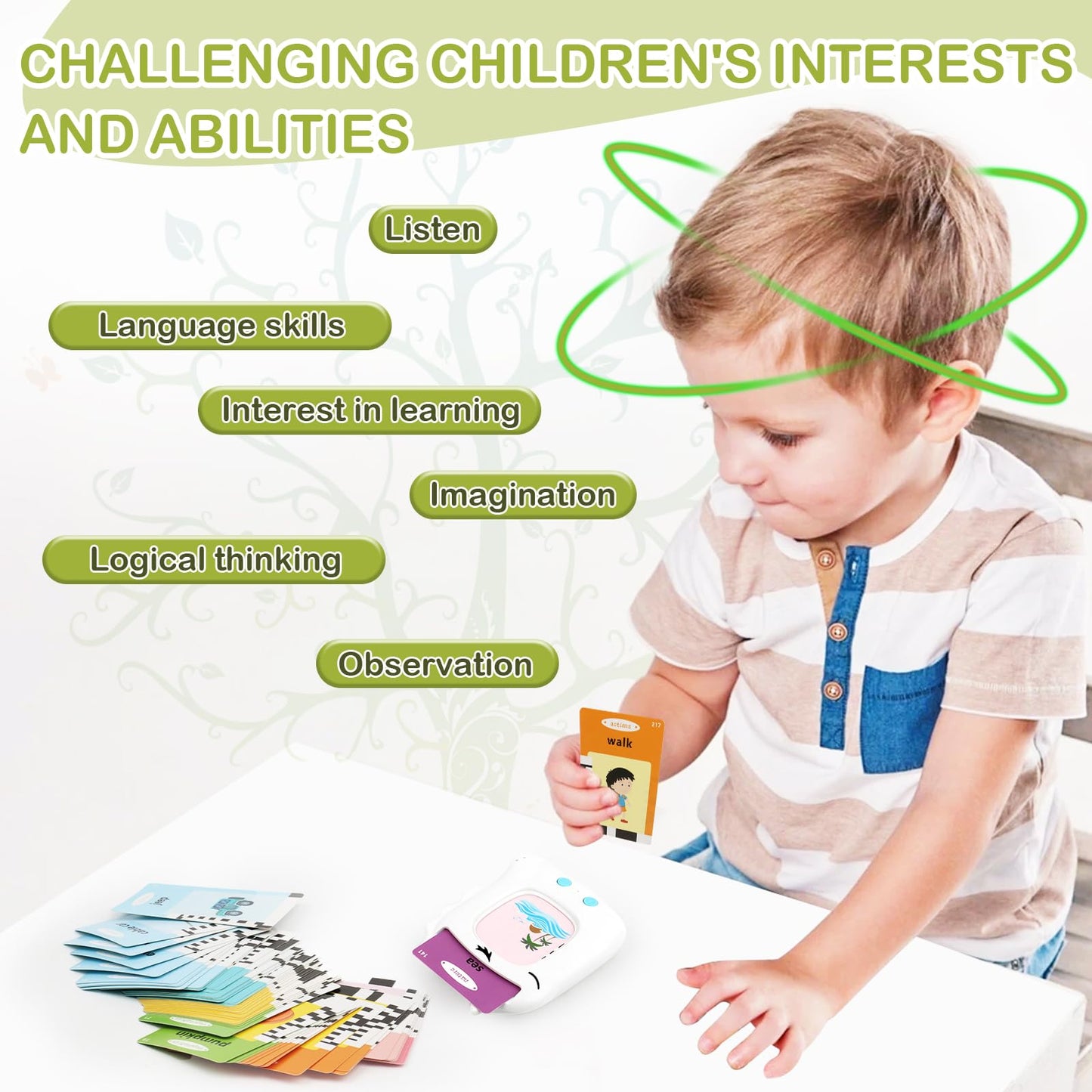 Sprechende Lernkarten Deutsch Lernspielzeug Kinder Ab 2 bis 6 Jahre