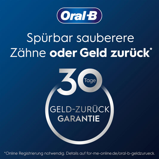 Oral-B iO Series 6 Plus Edition Elektrische Zahnbürste, Doppelpack — Electric Toothbrush, Inkl. 4 Aufsteckbürsten, 5 Putzmodi für Zahnpflege, Reise-Etui — Designed by Braun, Schwarz/Rosa
