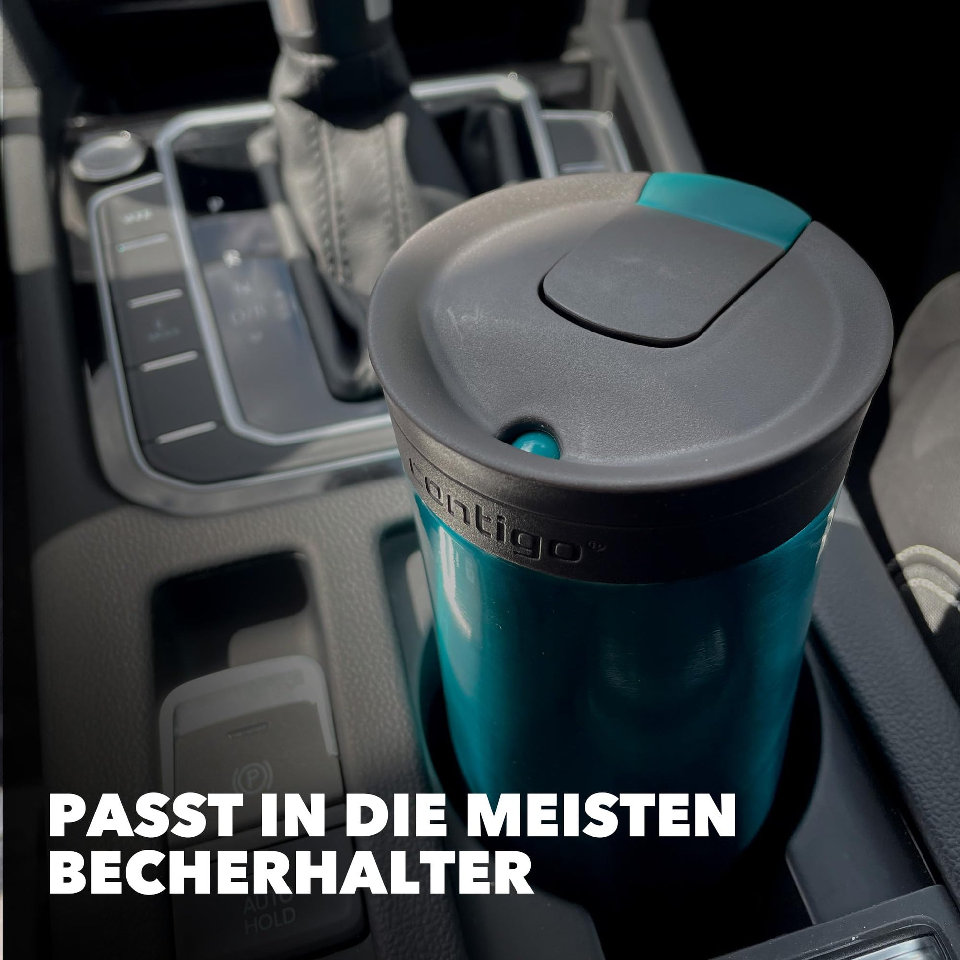 Thermobecher Huron Snapseal Edelstahl Isolierbecher 470 ml auslaufsicher BPA frei-Contigo