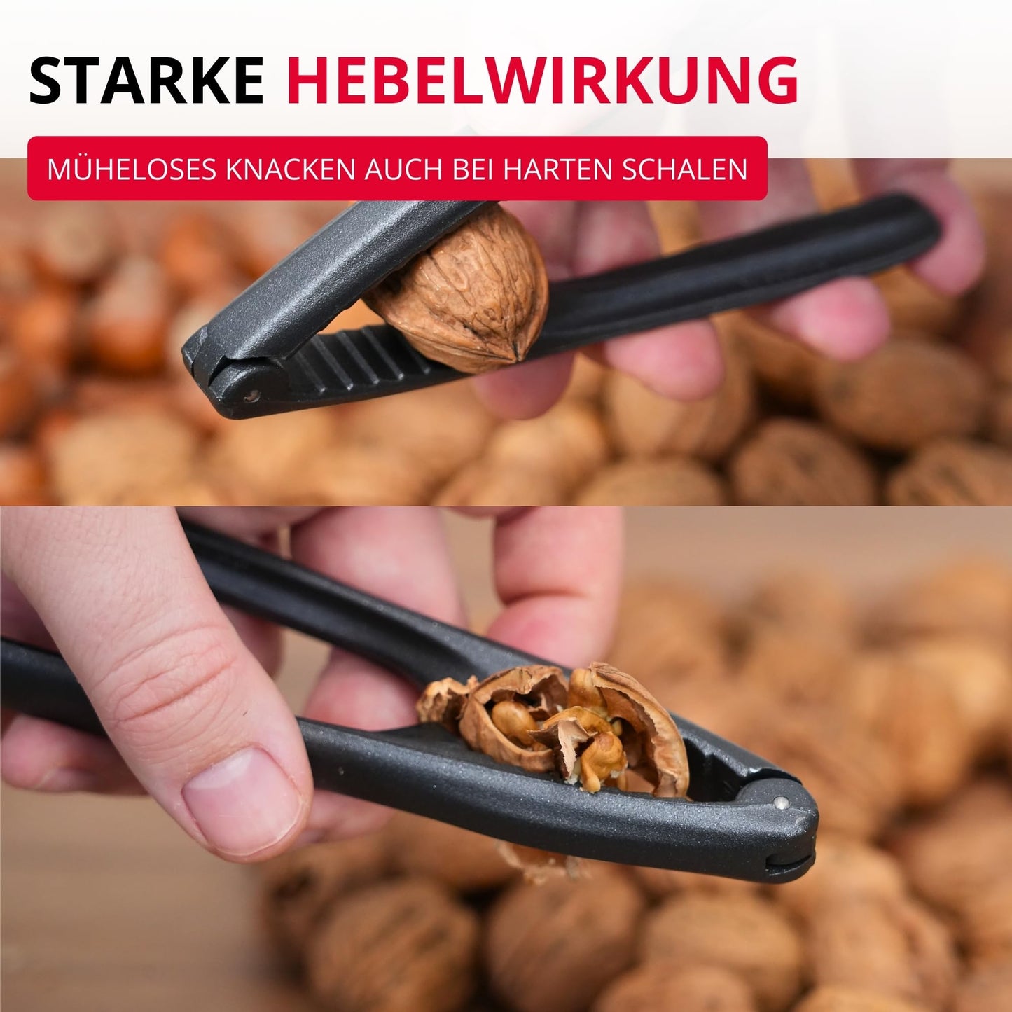 Westmark Nussknacker Herkules Anthrazit aus Aluminium mit Spezialbeschichtung-Westmark