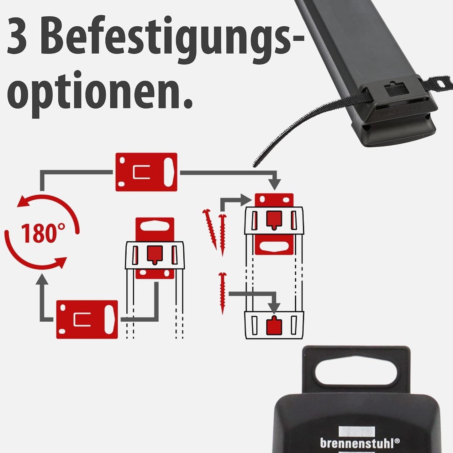 Brennenstuhl Premium 6-Fach Steckdosenleiste mit Überspannungsschutz