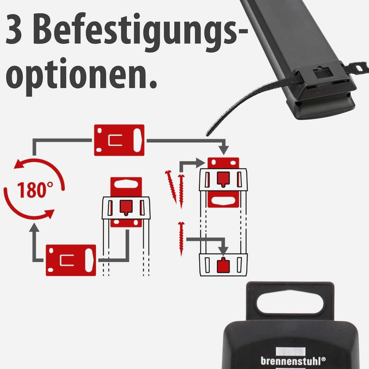 Brennenstuhl Premium 6er Steckdosenleiste mit Überspannungsschutz