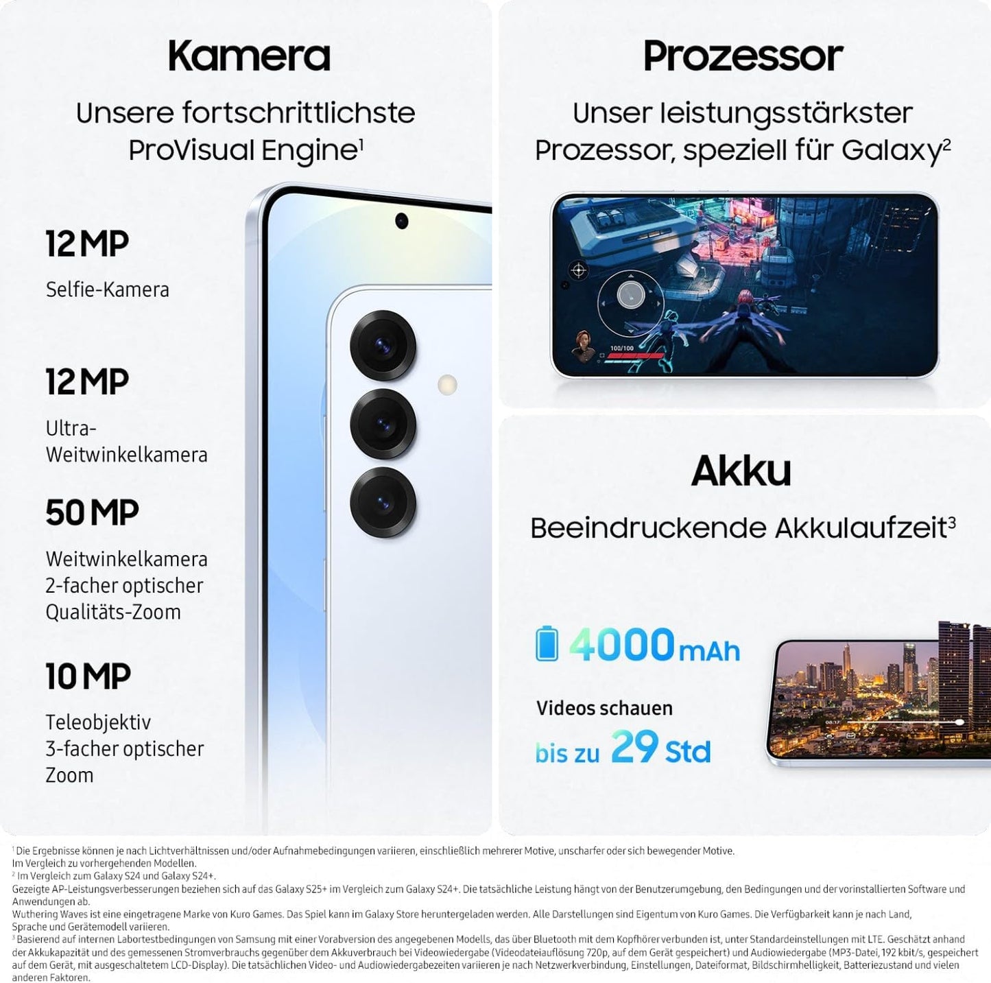 Samsung Galaxy S25 AI Smartphone mit Galaxy AI, Ohne Vertrag, Handy mit Android, 12 GB RAM, 256 GB Speicher, 50-MP-Kamera, Navy, 3 Jahre Herstellergarantie [Exklusiv auf Amazon]