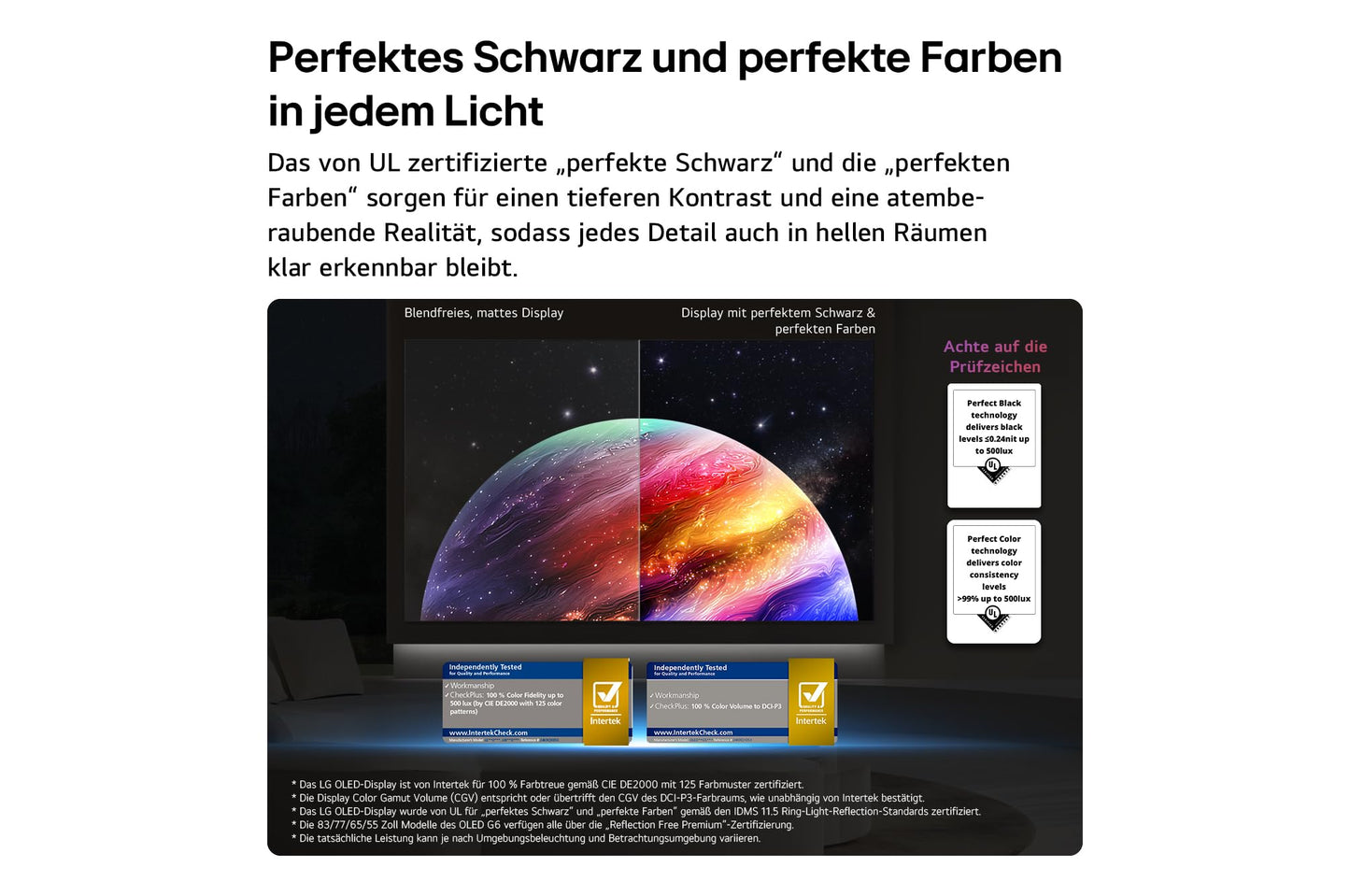 LG OLED65G67LW TV 65 Zoll (165 cm) 4K OLED evo AI TV (α11 Gen3 4K AI Prozessor, webOS 26, 120Hz (VRR bis zu 165Hz)) [Modelljahr 2026] [Energieklasse E]