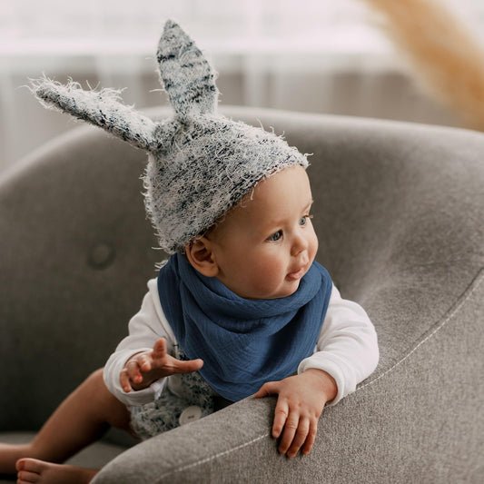 Atmungsaktive Baby Musselin Wickeltücher 5er Pack