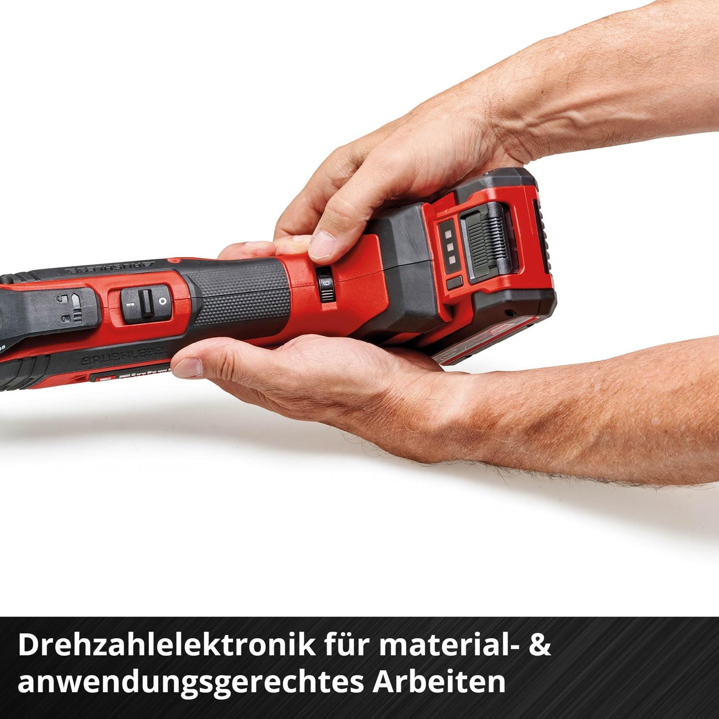 Einhell Professional Akku-Multifunktionswerkzeug TP-MG 18 Li BL-Solo PXC (18 V, Anti-Vibration, Brushless, 3 Funktionen, magnetische Aufnahme, inkl. Zubehör, ohne Akku)