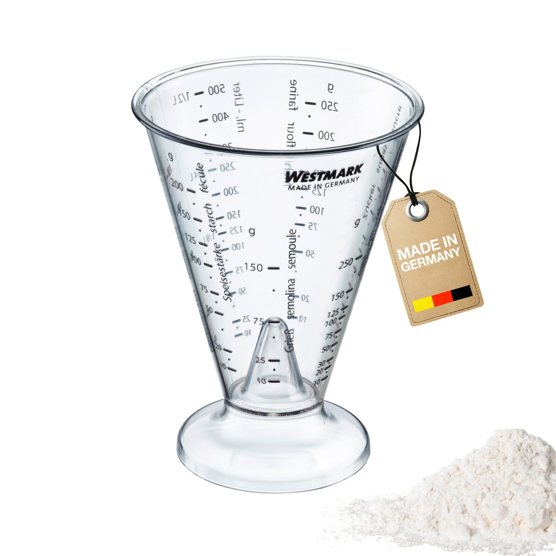 Westmark Messbecher Gerda mit Feinmesskegel und 0,5 Liter Fassungsvermögen-Westmark