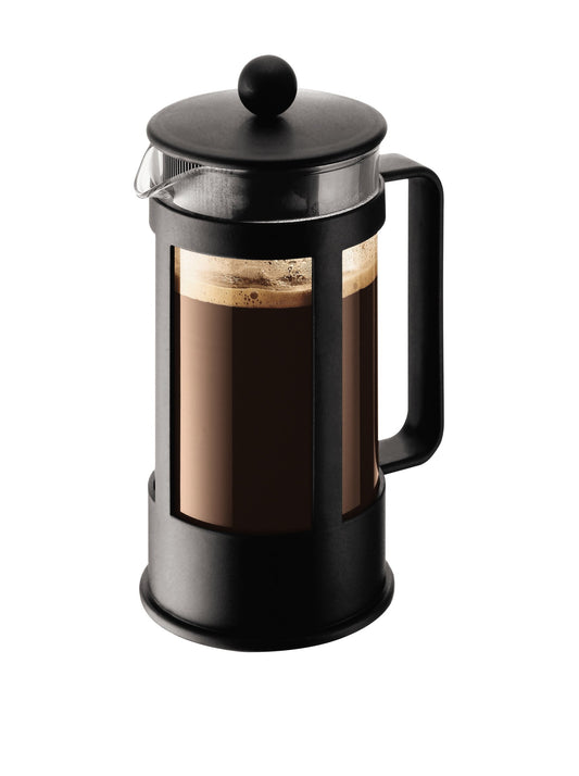 Manuelle French Press Kaffeebereiter aus Borosilikatglas 350ml
