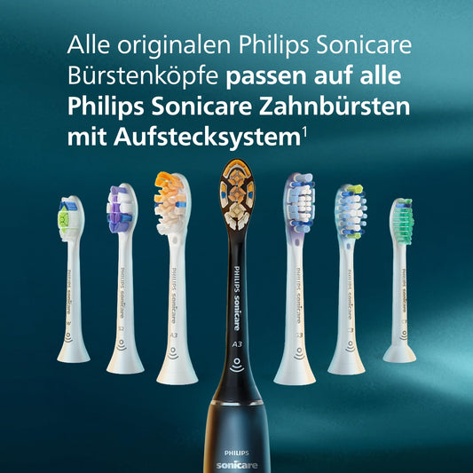 Philips Sonicare InterCare – Original-Ersatzbürstenköpfe für elektrische Zahnbürsten, Weiß, 8er-Pack, HX9008/87