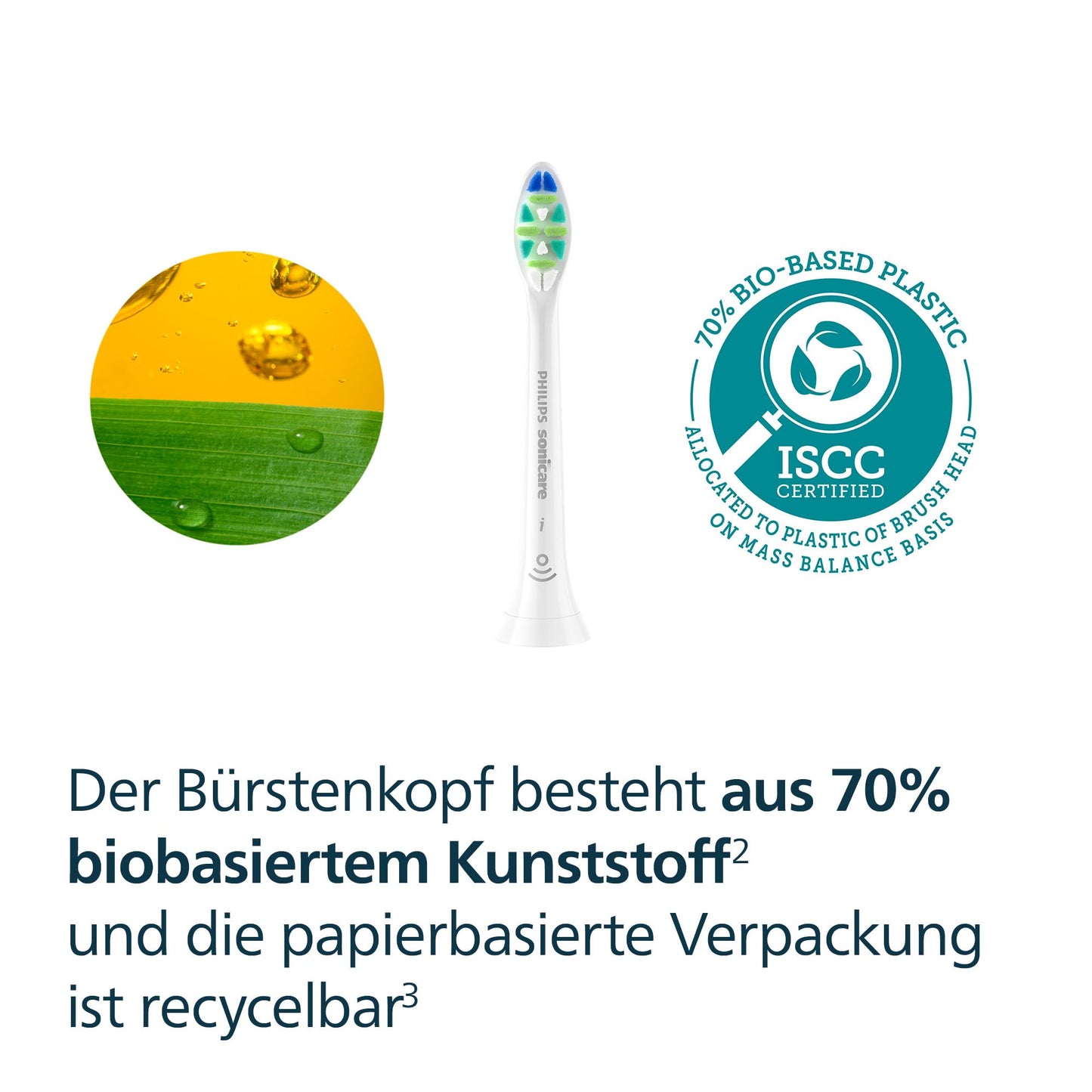 Philips Sonicare InterCare – Original-Ersatzbürstenköpfe für elektrische Zahnbürsten, Weiß, 8er-Pack, HX9008/87