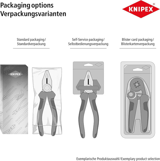 KNIPEX Monierzange (Rabitz- oder Flechterzange) auf SB-Karte mit Kunststoff überzogen 300 mm, 99 01 300 SB