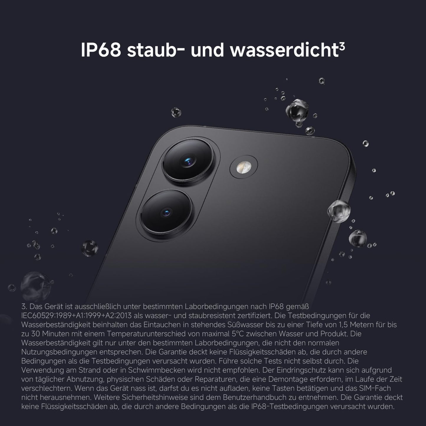 XIAOMI Poco X8 Pro Smartphone 8GB+256GB, Handy mit Android, Dimensity 8500-Ultra Prozessor, 6500mAh Akku, Ultra-helles AMOLED Display, 50MP Sony IMX882 Hauptkamera mit OIS, Schwarz, 3 Jahre Garantie