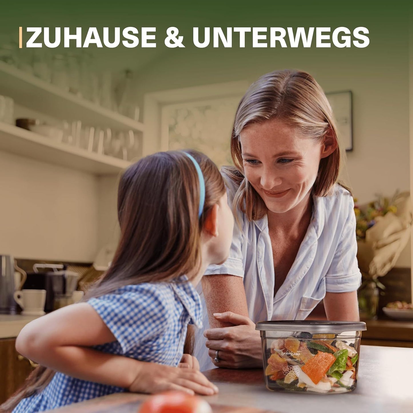 15-teiliges luftdichtes Aufbewahrungsdosen-Set mit Deckel für Küche-Yabubest - Home & More