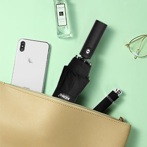 Winddichter kompakter automatischer Taschenschirm 1 2 oder 3er Pack