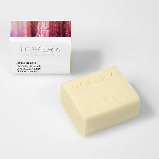 Quince Rhubarb Hand und Körperseife 100 g Palmölfrei Vegan-Verdancia