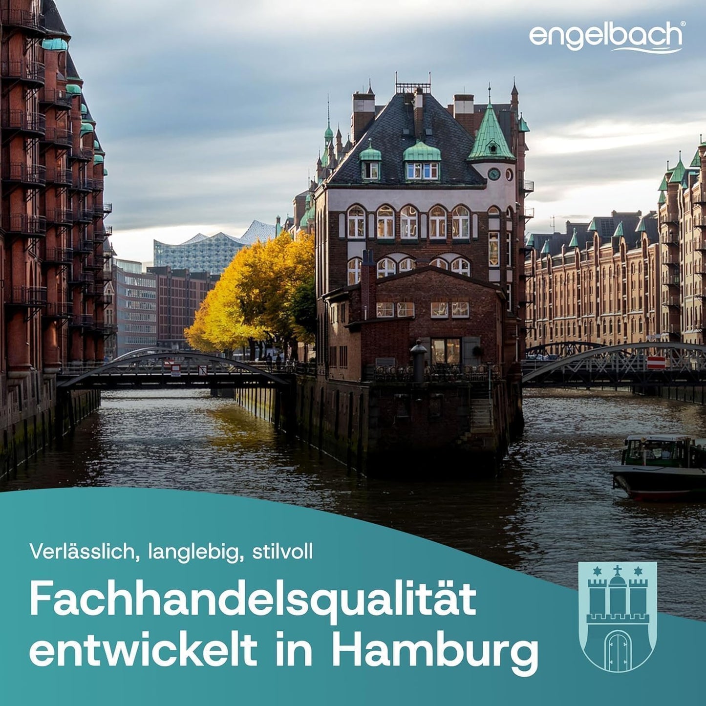 Engelbach® Gardinenstange ohne Bohren - Massiver Karbonstahl (Ø 25mm) für stabilen Halt - Individuell anpassbare Teleskopstange, Klemmstange, Duschvorhang stange, Schwarz, 260-310cm