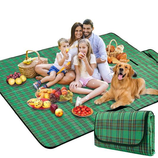 Große wasserdichte Picknickdecke 150 x 200 cm für Outdoor und Camping-BAXIWUY