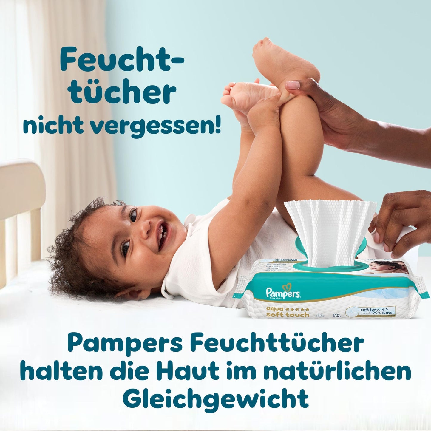 Pampers Premium Protection Größe 5, 186 Windeln, 11kg-16kg, unser Nr. 1 Haut- und Auslaufschutz