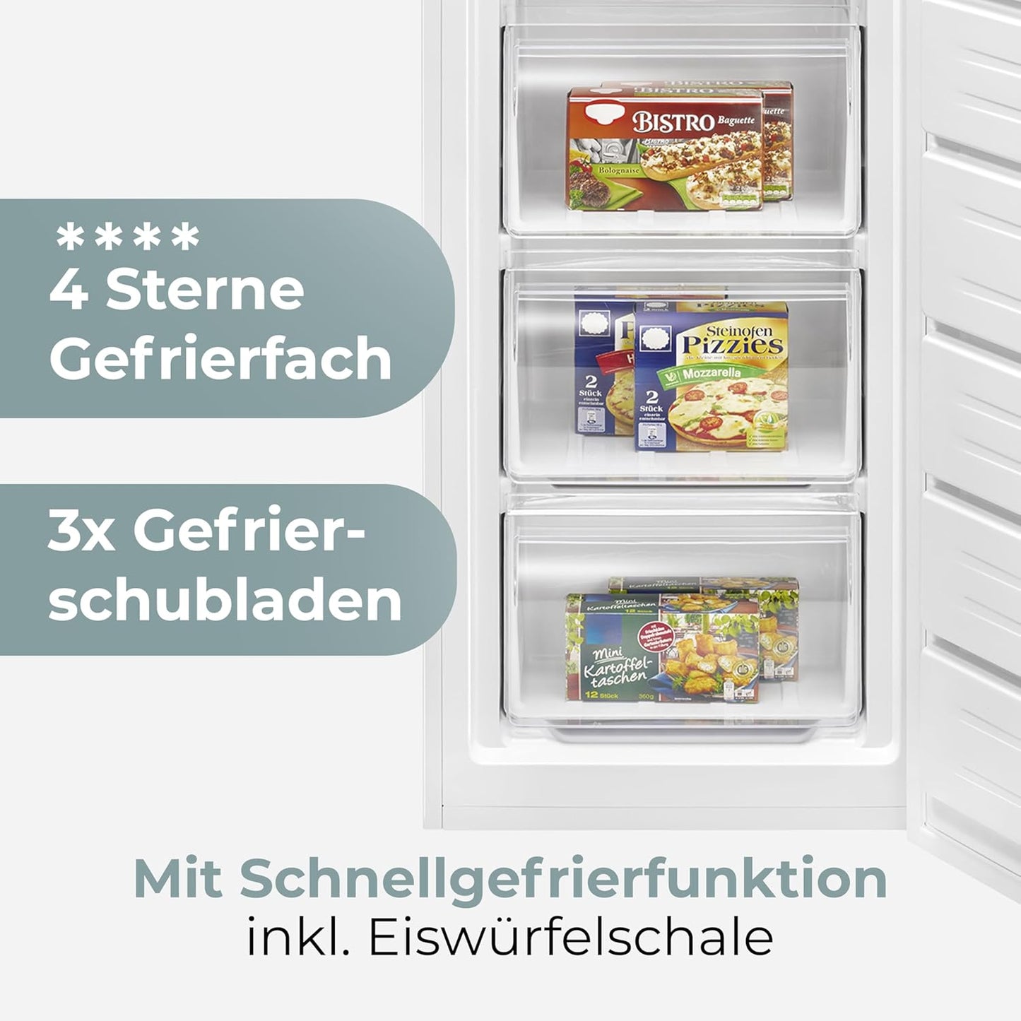 Clatronic Gefrierschrank NoFrost 161L | Energieklasse C