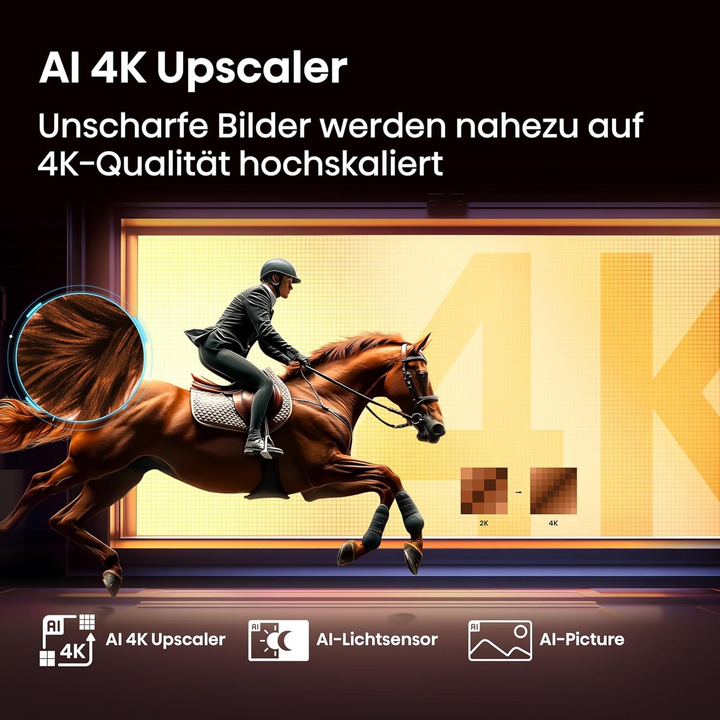 Hisense 43E7Q 4K QLED Smart TV – Kino-Erlebnis zum Top-Preis
