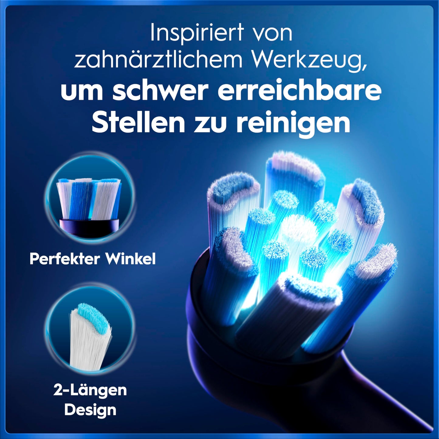 Oral-B iO Series 6 Plus Edition Elektrische Zahnbürste, Doppelpack — Electric Toothbrush, Inkl. 4 Aufsteckbürsten, 5 Putzmodi für Zahnpflege, Reise-Etui — Designed by Braun, Schwarz/Rosa