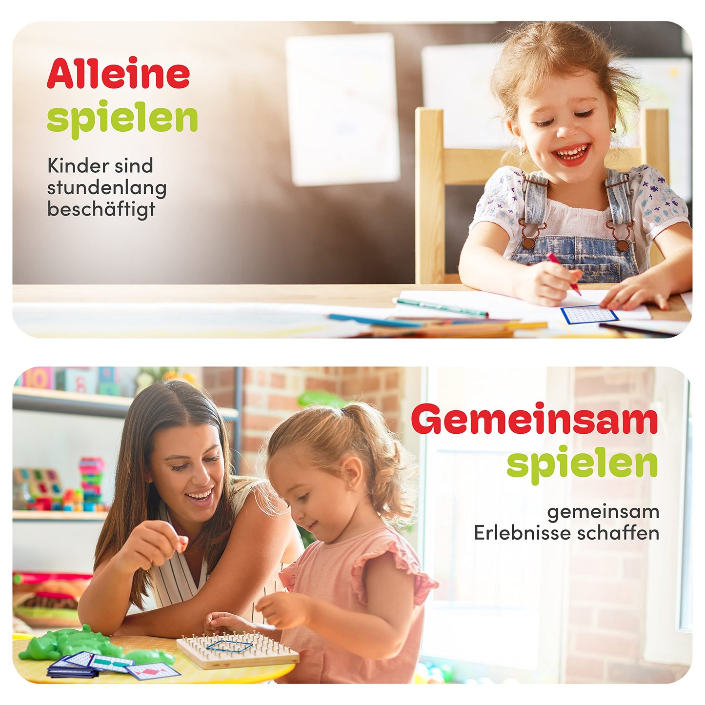 Montessori Geobrett Holzspielzeug Zur Förderung Der Feinmotorik