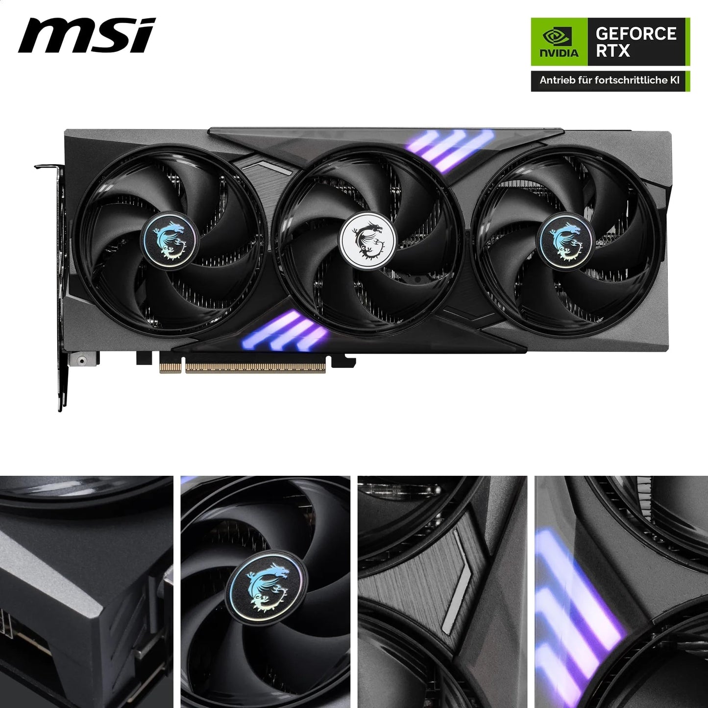 MSI GeForce RTX 5060 Ti 8G Gaming Trio OC - 8 GB GDDR7 (28Gbps/128-bit), PCIe 5, Boost: 2647 MHz, HDMI 2.1b, DisplayPort 2.1b
