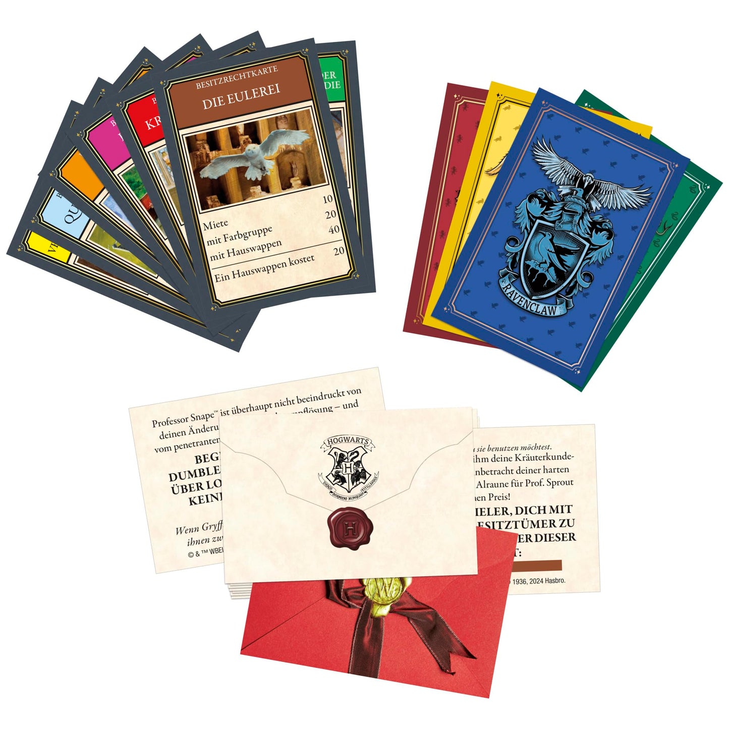 Monopoly Harry Potter Edition Brettspiel, Familienspiel für 2 bis 6 Spieler, ab 8 Jahren - Deutsche Fassung