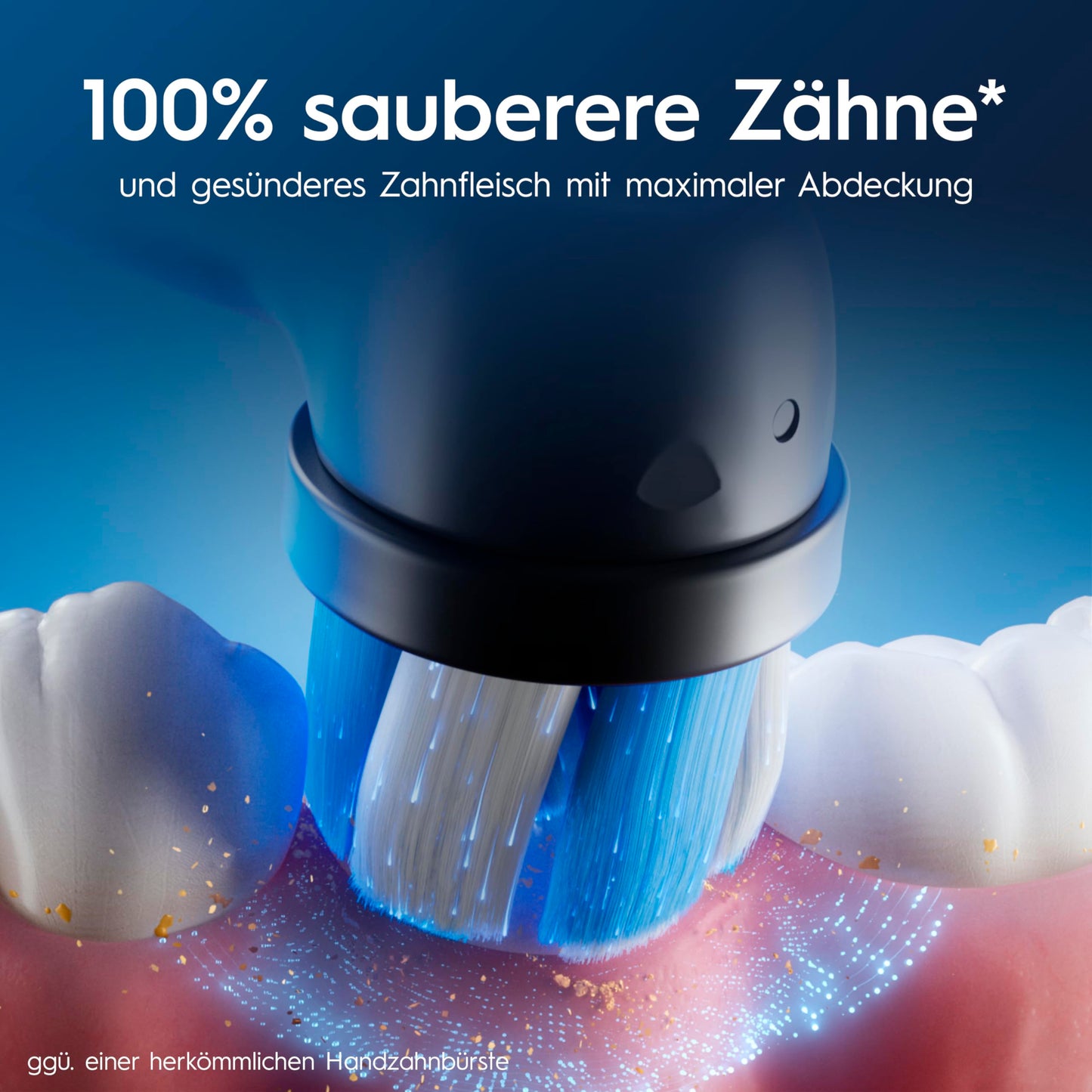 Oral-B iO Series 6 Plus Edition Elektrische Zahnbürste, Doppelpack — Electric Toothbrush, Inkl. 4 Aufsteckbürsten, 5 Putzmodi für Zahnpflege, Reise-Etui — Designed by Braun, Schwarz/Rosa