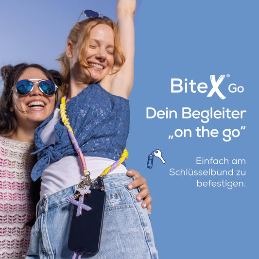 Beurer BiteX Go Deep Black Insektenstichheiler für Smartphone, Mückenstich Hitzestift gegen Juckreiz & Schwellungen durch Wärme, elektrischer Stichheiler Handy für Android & iPhone (USB-C), mit Licht