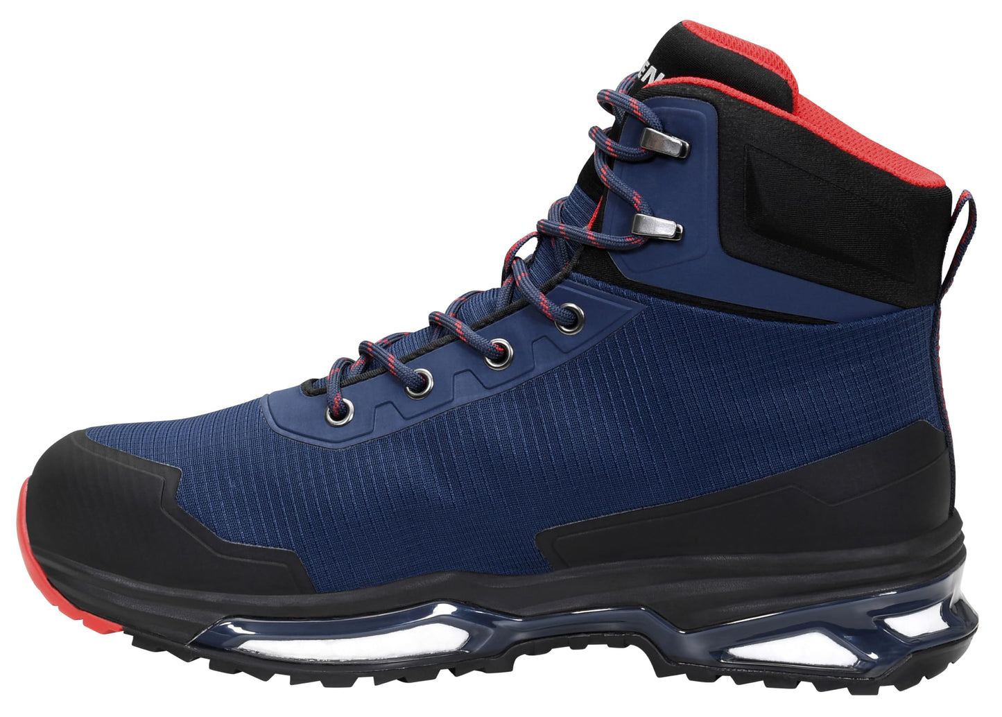 ELTEN BENTE XXE GTX blue Mid ESD S3, Sicherheitsschuhe für Herren, leicht, Stahlkappe, Obermaterial: Textil, Innenfutter: GORE-TEX, Gr. 44
