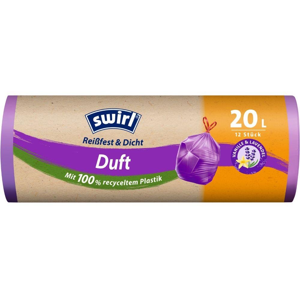 Duft-Müllbeutel Vanille-Lavendel 20 l reißfest & dicht, 12 Beutel