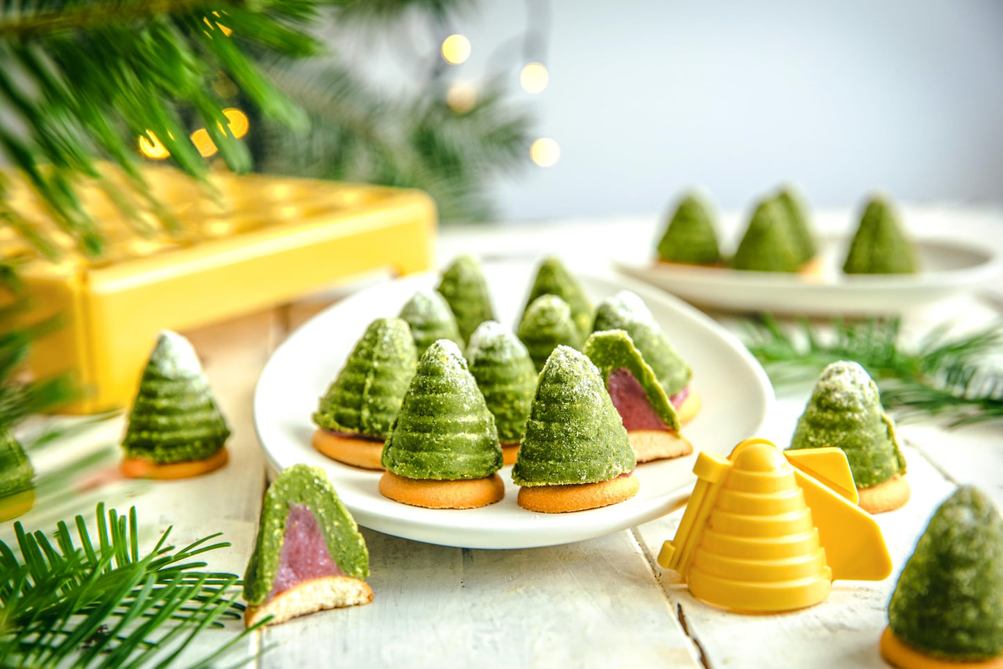 Backform fuer gefuelltes Gebaeck Bienenkoerbchen