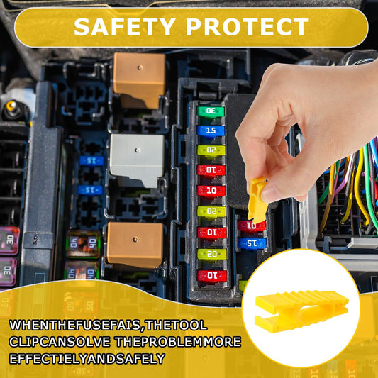 Praktisches Sicherungszieher Set Auto Relais Abzieher Kunststoff