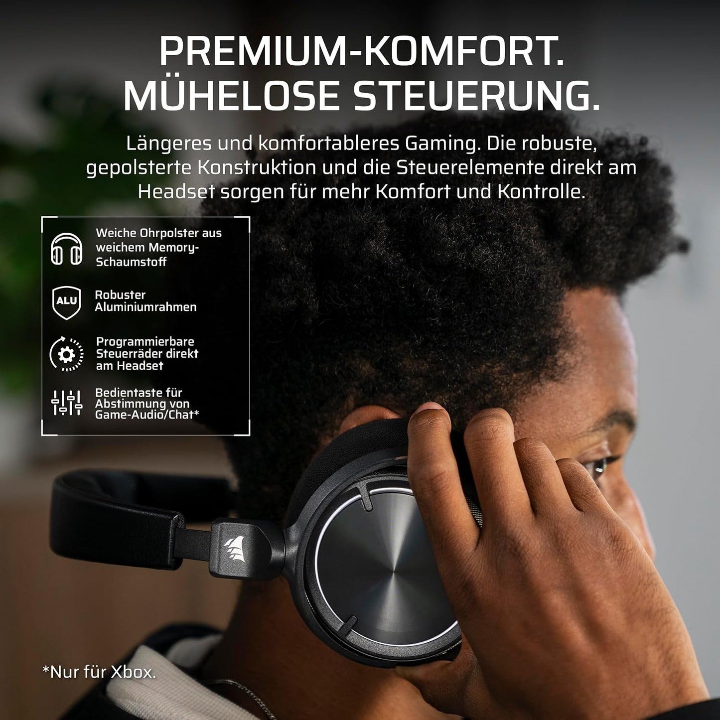 Corsair Virtuoso MAX – Premium Gaming-Headset mit Dolby Atmos